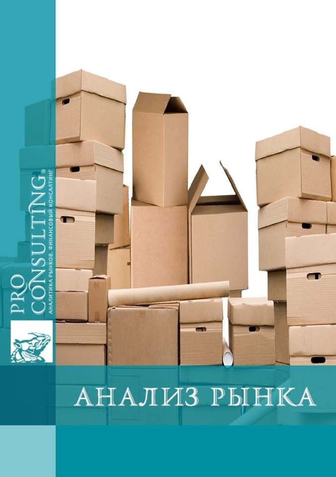 Прогноз развития производства рынка гофроупаковки Южного федерального округа России до 2022 г. 2016 год